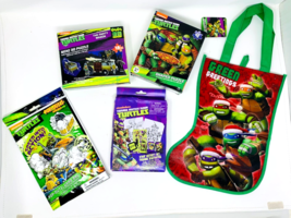 Teenage Mutant Ninja Turtles Christmas Stocking Hanger Bundle 6 Piece Set - £12.65 GBP