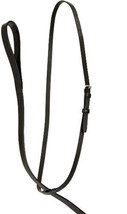 English Saddle Horse Flat Black Leather Standing Martingale Cob Size - £16.51 GBP