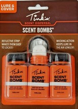 Tinks Scent Bomb Lure &amp; Cover Scent Dispenser 3 Pack New - £7.75 GBP