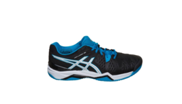 ASICS Mens Sneakers Gel-Resolution 6 Clay Printed Black Size US 6.5 E503Y - £49.88 GBP