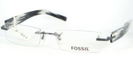 New Fossil Renton OF1109 067 Gunmetal Grey Eyeglasses Glasses 1109 50-18-140mm - £43.14 GBP