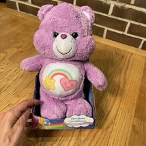 Care Bears Best Friend Bear Lilac Purple 12&quot; Soft Plush Toy 2019 - £17.69 GBP