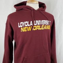 Loyola University New Orleans Hoodie Sweatshirt Large Champion Pullover ... - £19.74 GBP