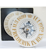 1972 Bing &amp; Grondahl King Frederik IX Memorial Plate 9 3/4&quot; with Origina... - €21,15 EUR