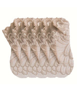 Anysox 5 Pairs One Size 4-5 Khaki Summer Socks With Style Lace Peacock F... - €16,40 EUR