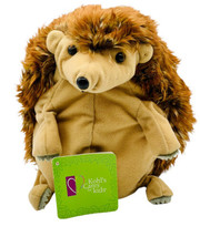 Kohls Cares HAPPY HEDGEHOG Plush Stuffed Doll Toy 7&quot; Tucks into Ball Reversible - £14.04 GBP