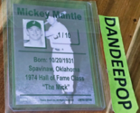 Future Stock Mickey Mantle 1/10 Limited Edition Baseball Trading Card 19... - $34.64