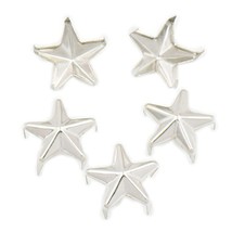 500 pcs 12mm 1/2&quot; Star Studs 5 Claw Nailheads Biker Spikes Spots Punk Rock Brace - £9.25 GBP