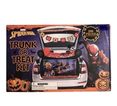 Spider-Man 200 Piece Halloween Trunk Or Treat Party Home Decor Kit - New - £23.49 GBP