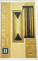 The Quilt Company PATTERN Flip n' Strip Table Runner Christmas Table Decor - $17.33 The Quilt Company PATTERN Flip n' Strip Table Runner Christmas Table Decor - $17.33