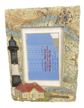 Light House Picture Frame Great American Lighthouse Collection DONNA ELIAS - £14.51 GBP