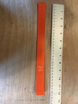 Winch Hook Pull Strap 12 inch Orange Single Loop - Warn Ramsey Mile Mark... - $13.81