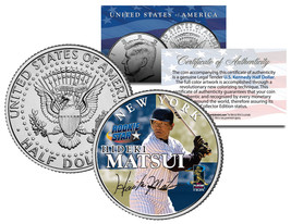 Hideki Matsui Jfk Kennedy Half Dollar Colorized Us Coin Rookie Star * Ny Yankees - £6.78 GBP