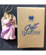JULY - 1995 AVON Birthstone Angel Ornament Simulated Ruby Vintage Gift - £23.37 GBP