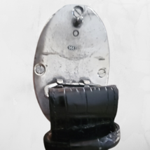 Black Alligator Look Belt Horsehead Buckle 1996 image 4