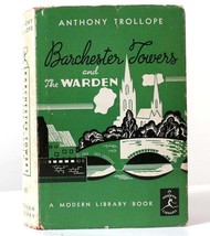 Anthony Trollope Barchester Towers Modern Library Modern Library Edition - $64.95