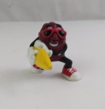 Vtg 1988 Calrab California Raisins Carrying Surfboard 2&quot; Collectible Figure - $5.93