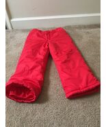 Just One You Carter&#39;s Kids Insulated Lined Pants Snow Ski Size 7 Red - $57.25 CAD