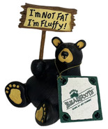 Big Sky Carvers BEARFOOTS &quot;I&#39;m Fluffy&quot; Black Bear Collection Jeff Flemin... - £22.05 GBP