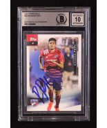 Ricardo Pepi Signed 2021 Topps MLS #50 (BGS | Auto 10) - $106.92