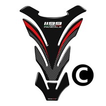 1199 Panigale  Motorcycle Stickers Tank Pad Protector Case for Ducati R S Decals - £71.01 GBP