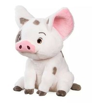 Disney Store MOANA PUA Plush Pet Pig Medium 13” Seated Sewn Features NWT - £23.56 GBP