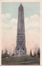 Saratoga Monument Schuylerville New York NY Postcard C30 - £2.38 GBP