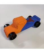 Handcrafted Wooden Truck Painted Rolling Toy Display 9 inch Length One o... - $345.54 MXN