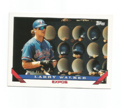 Larry Walker (Montreal Expos) 1993 Topps Card #95 - £3.98 GBP