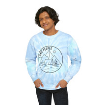 Unisex Tie-Dye I Hate People Sweatshirt - Camping, Nature, Outdoors (80/20 Cotto - £47.25 GBP+