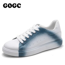 GOGC Women Vulcanized Shoes Summer Tape Sneaker 2021 Spring Autumn Knitting Brea - £36.87 GBP