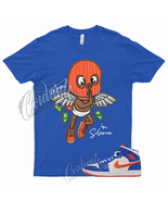 MIS T Shirt for 1 Mid Game Royal Blue Jordan Rush Orange Knicks Wheaties... - £18.49 GBP+