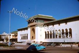 1950 Casablanca French Arab Government Bldg Morocco Red-Border Kodachrome Slide - £2.77 GBP