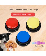 SUIMIAN Toys for domestic pets, recording button toys, Set of 4 colors - £12.49 GBP