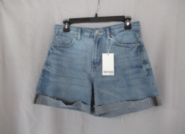 Kensie Jeans shorts The High Rise Size 6 Marina  wash cutoffs cuffs New - $25.43