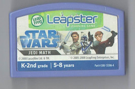 Leapfrog Leapster Star Wars Jedi Math Game Cartridge Game Rare VHTF Educational - £7.54 GBP