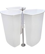 Hafele KV Rotating Corner Base Cabinet Recycling Trash Center with Three... - $6,814.09 MXN