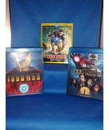 ROBERT DOWNEY JR movies IRONMAN  1, 2 and 3 Blu-ray - $26.72