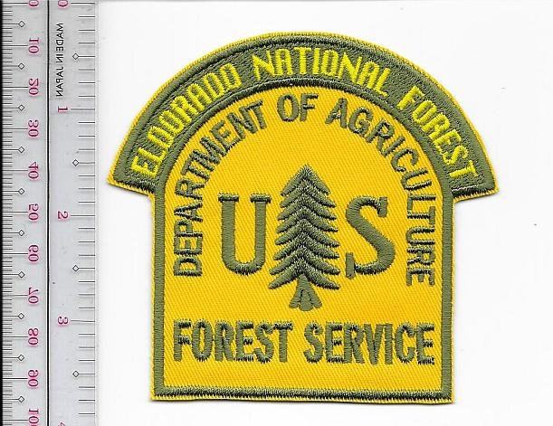 National Forest USFS California Eldorado National Forest US Forest Servi... - $9.99