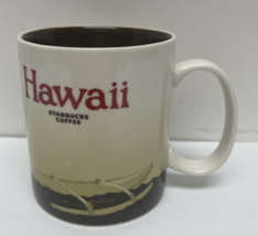 Starbucks Hawaii Coffee Mug Cup City Icon Series Collection Collector 16... - £30.86 GBP