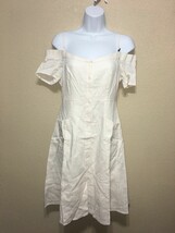 ASTR the Label Cold Shoulder Party Sheath Dress CREAM SZ S NEW - $53.01