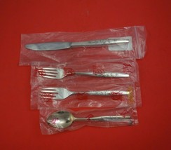Kingsley by Kirk Sterling Silver Regular Size Place Setting(s) 4pc New F... - $296.01