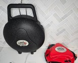 GRILLBOT Automatic Grill Cleaning Robot Red BBQ Grill W/ Charger &amp; Stora... - $59.35