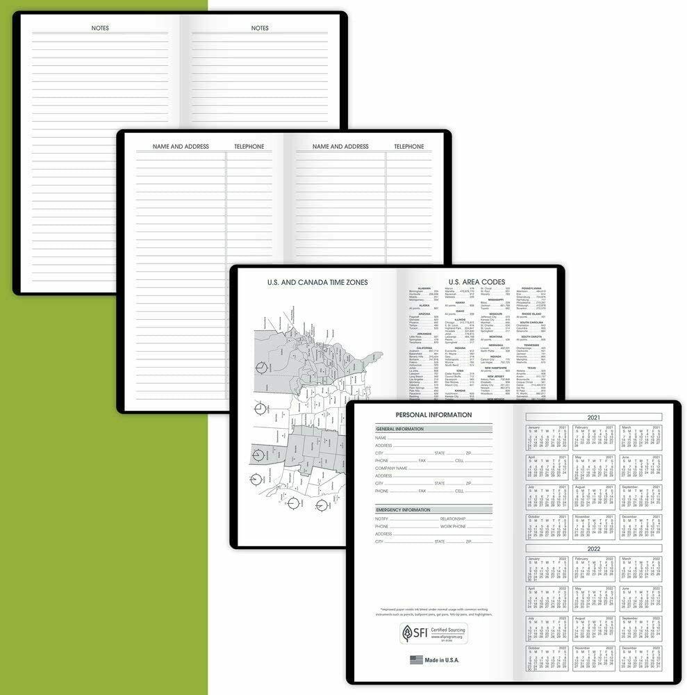2021-2022  AT-A-GLANCE, 2 Year Monthly Planner, 70-024-05, Black (BK-BD) Item image 3