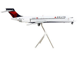 Boeing 717-200 Commercial Aircraft Delta Air Lines White w Blue Tail Gemini 200 - £82.61 GBP