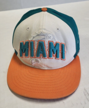 Miami Dolphins Hat Cap fitted one size fits all New Era ninety five - £14.07 GBP