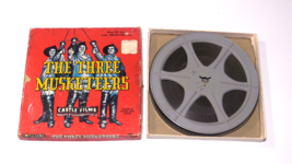 Castle Films The Three Musketeers 8mm 5&#39;in Reel #1009 Movie Film Usa - £11.69 GBP