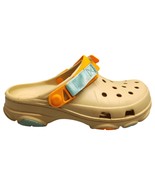 Crocs Terrain Clogs Sandals Mens Size 6 Brown Multi Comfort Slippers wit... - $556.90 MXN