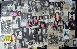 Jaclyn Smith ~ Seventy-Five (75) Color And B&amp;W Vintage Clippings From 1975-1991 - £9.36 GBP