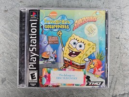 SpongeBob SquarePants: SuperSponge (PS1, PlayStation 1, 2001) Complete Game CIB - £6.92 GBP